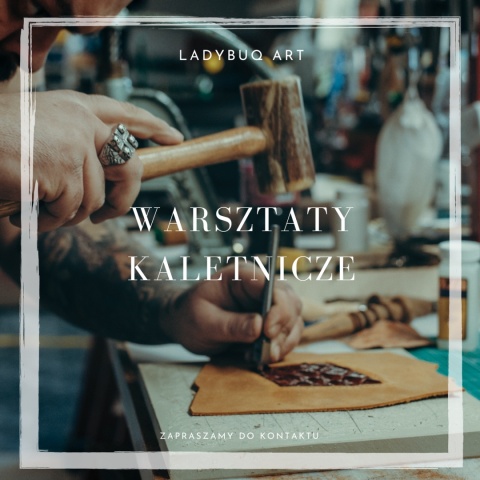 2 dni- kreatywne warsztaty kaletnicze - kurs indywidualny