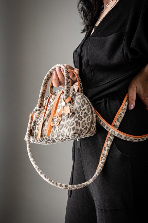 Mała skórzana torebka Stella