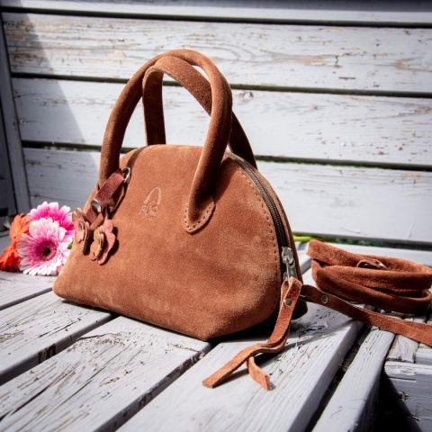 Mała skórzana torebka Stella