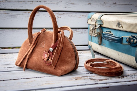 Mała skórzana torebka Stella