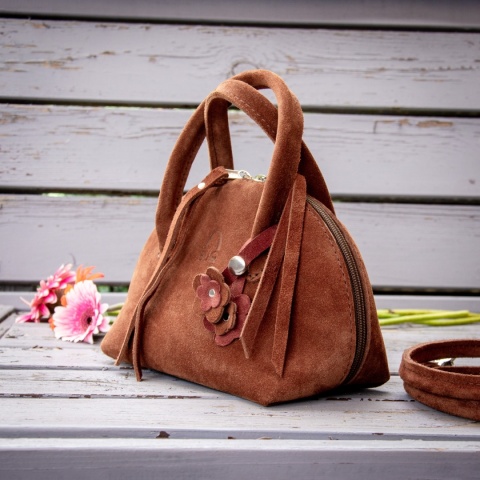 Mała skórzana torebka Stella