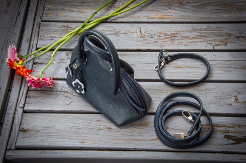 Small leather purse Stella