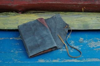 Handmade leather cover