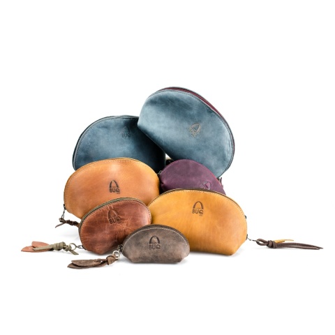 Skórzana kosmetyczka w różnych rozmiarach