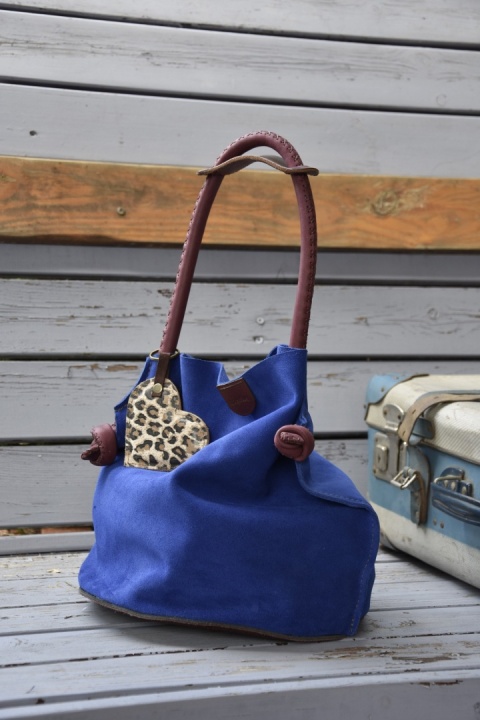 Zamszowy worek od Ladybuq art