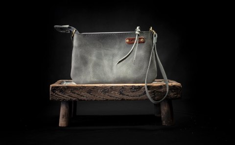 Kopertówka, saszetka skórzana