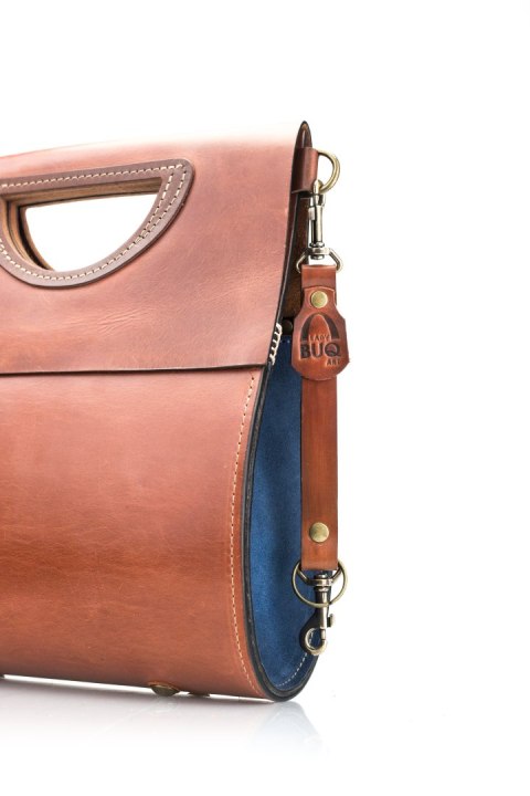 Skórzany brelok / smycz na klucze od Ladybuq Art