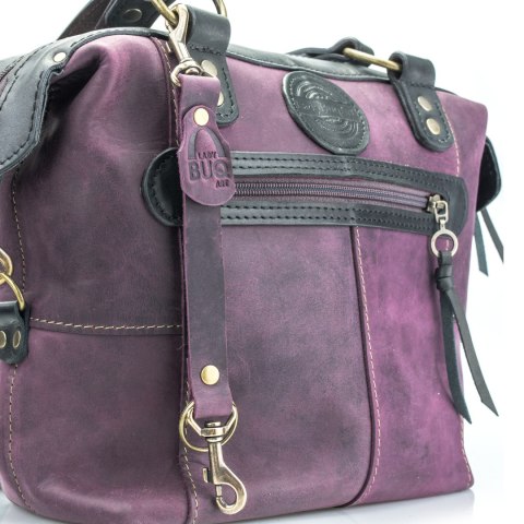 Skórzany brelok / smycz na klucze od Ladybuq Art