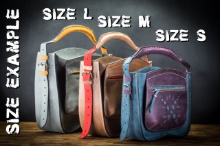 Torebka skórzana Rita w kolorze czarnym i kamelowym