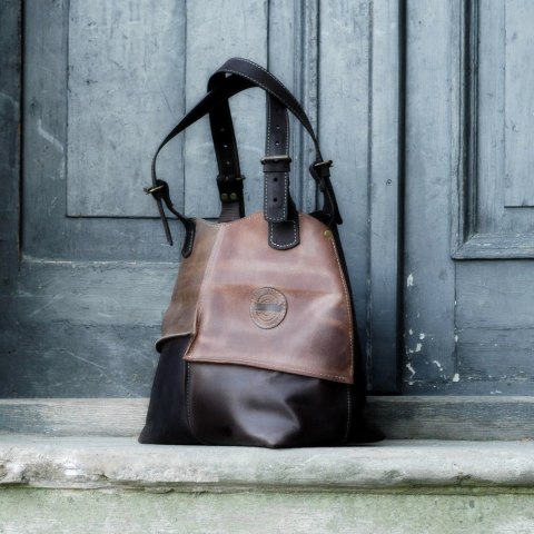 Torebka skórzana Alicja wykonana w czterech kolorach