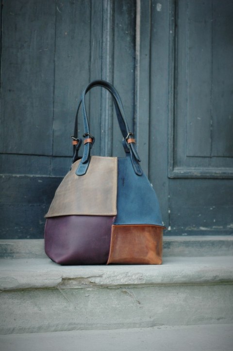 Torebka skórzana Alicja cztery kolory