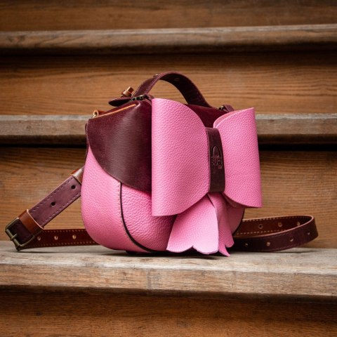 Ręcznie wykonana torebka "Kaya" z skóry naturalnej piękna torebka w stylu Vintage