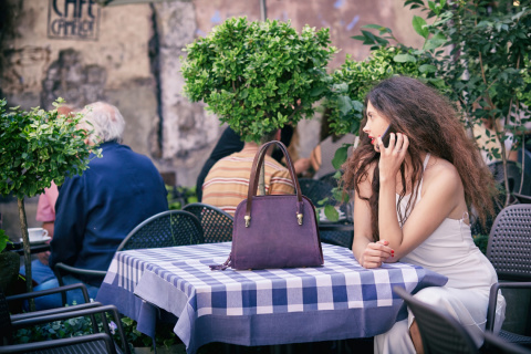 Torebka typu bowling Alex