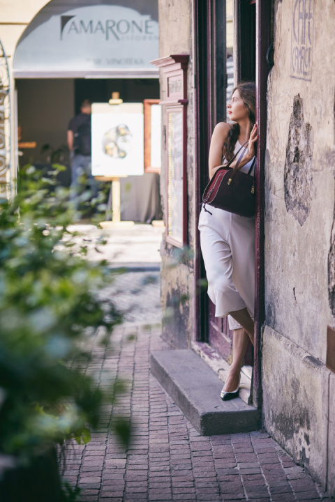 Torebka typu bowling Alex