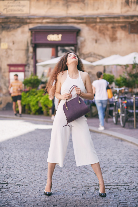 Torebka typu bowling Alex