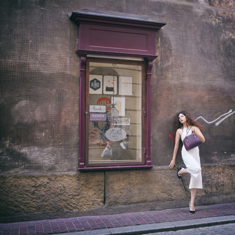 Torebka typu bowling Alex