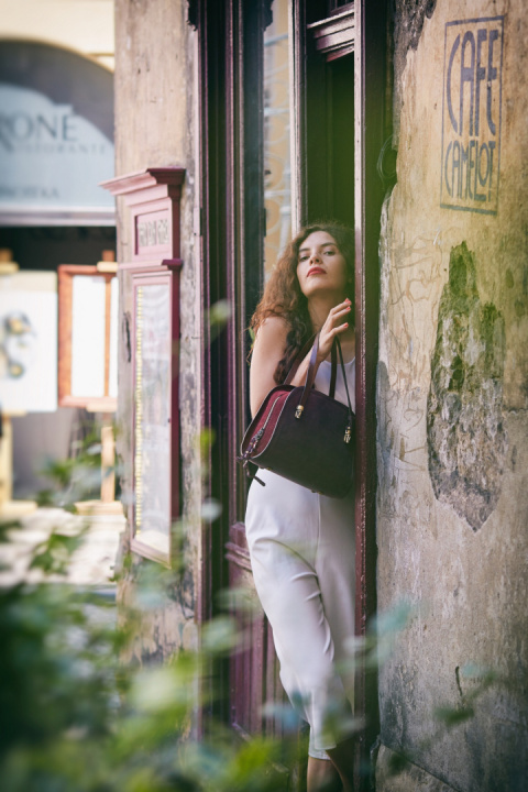 Torebka typu bowling Alex