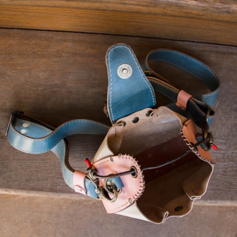 Mała kolorowa torebka MILI od Ladybuq