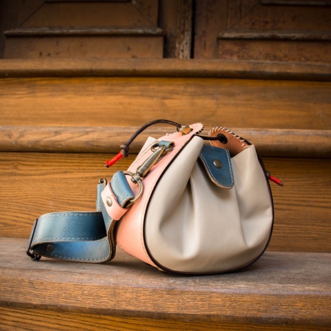 Mała kolorowa torebka MILI od Ladybuq