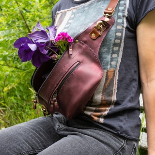 Nerka skórzana od Ladybuq art