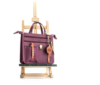 Leather large bag organizer