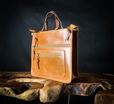 Leather large bag organizer