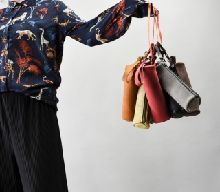 Skórzany piórnik etui na długopisy